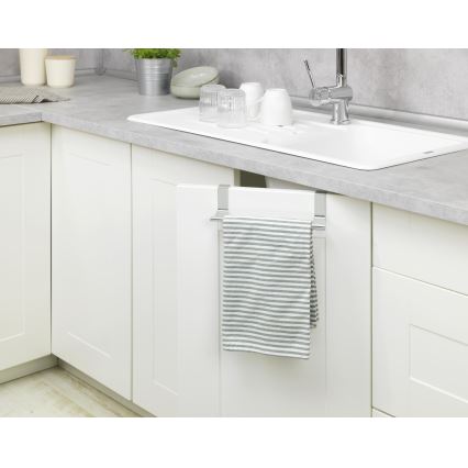 WENKO 53245100 - Držač za ručnike TELESCOPE 7x6 cm srebrna/crna