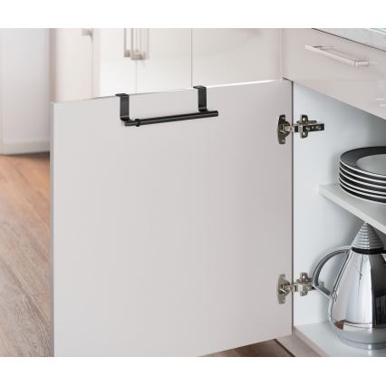 WENKO 53247100 - Držač ručnika 36-60 cm nehrđajući čelik/crna