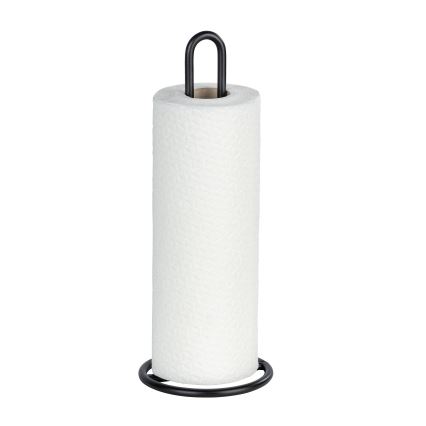 WENKO 53256100 - Držač za papirnate ručnike 12,5 x 32,5 cm, crni