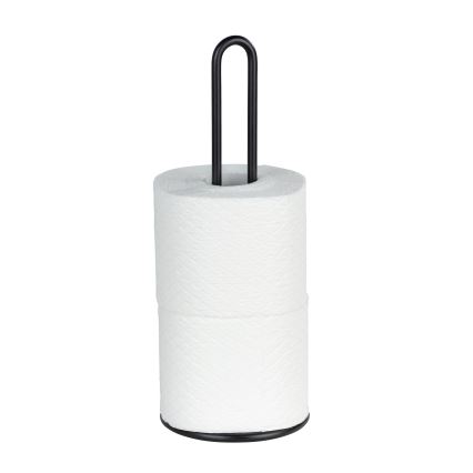 WENKO 53256100 - Držač za papirnate ručnike 12,5 x 32,5 cm, crni