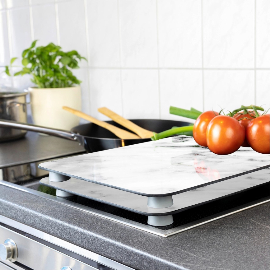 WENKO 53895100 - Pokrovna ploča 30x52 cm šarena/siva/prozirna