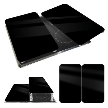 WENKO 53898100 - Poklopna ploča 52x30 cm crna/siva/prozirna