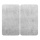 WENKO 53906100 - Zaštitni poklopac za kuhalnu ploču 30x52 cm siva/prozirna