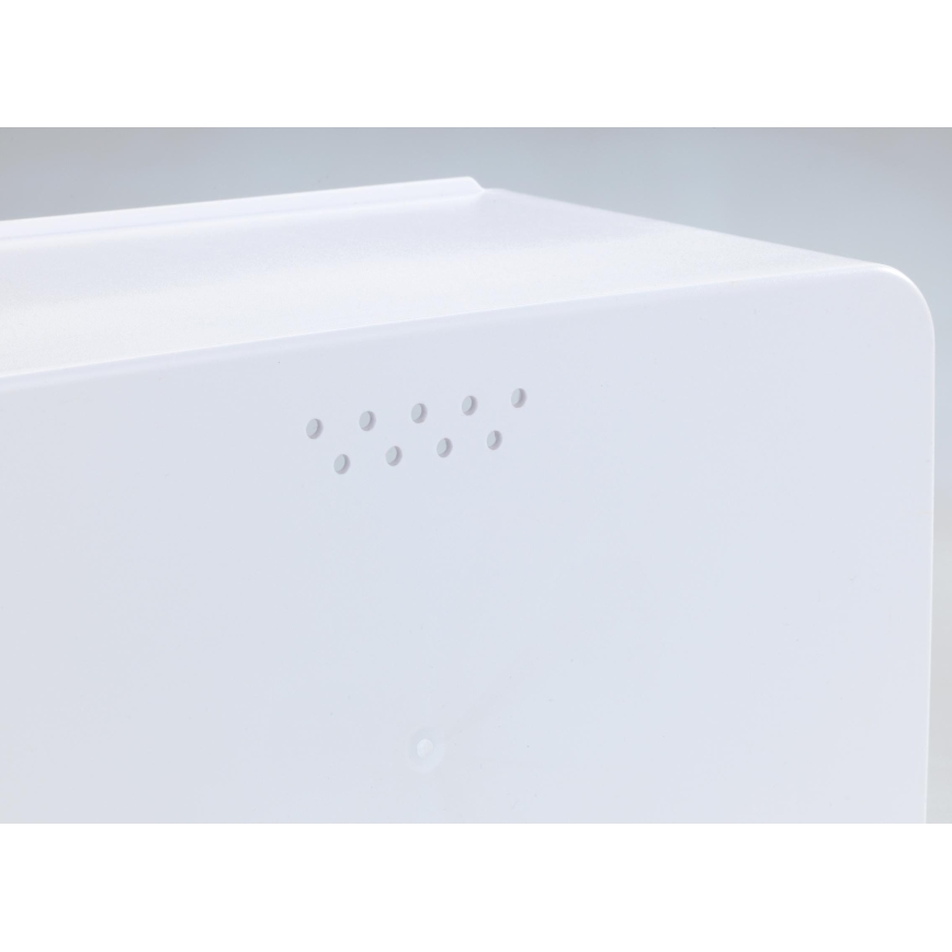 WENKO 54099100 - Kutija za kruh KUBO 35 x 26,5 cm bijela/smeđa