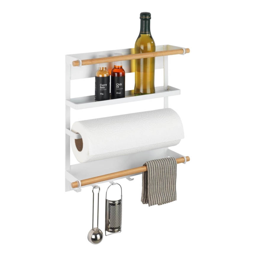 WENKO 54113100 - Organizator MAGNA 33x34 cm bijela/smeđa/crna