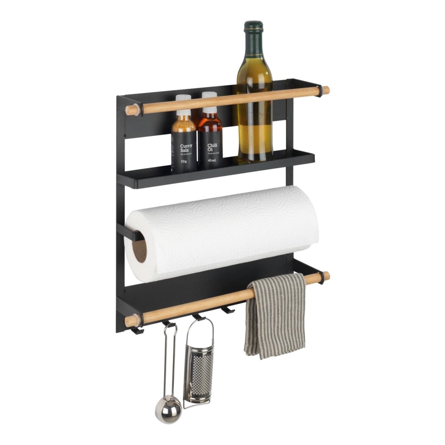 WENKO 54114100 - Organizator MAGNA 33x34 cm crna/smeđa
