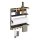 WENKO 54114100 - Organizator MAGNA 33x34 cm crna/smeđa