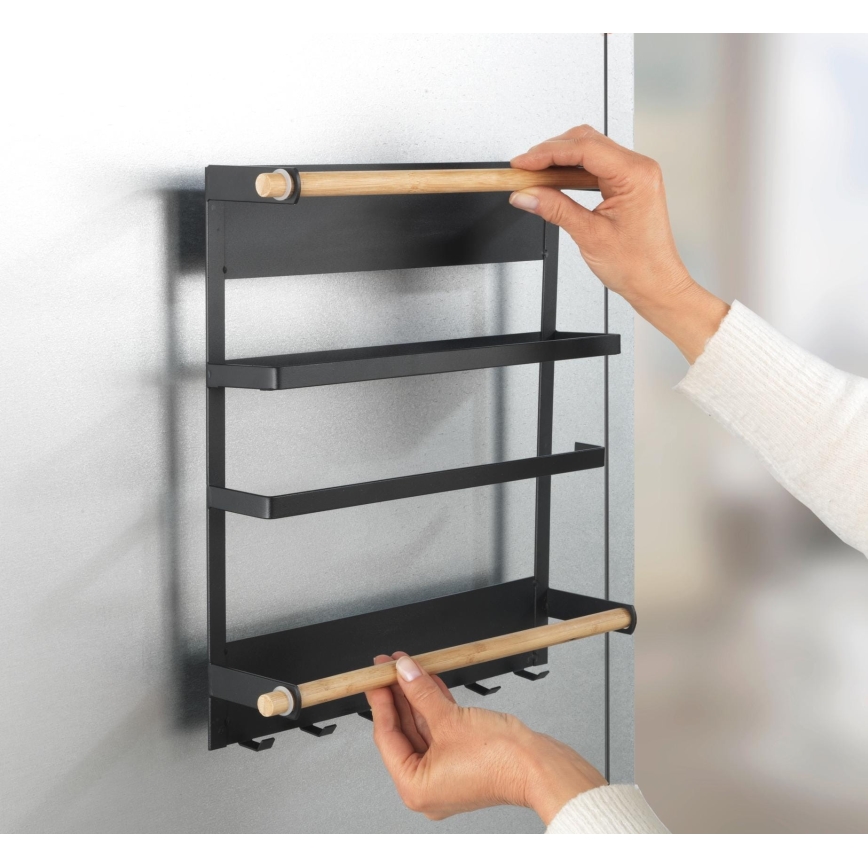 WENKO 54114100 - Organizator MAGNA 33x34 cm crna/smeđa
