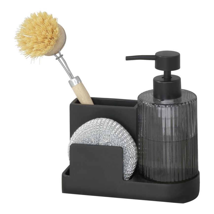 WENKO 54654100 - Organizator PINA 16x17 cm crna