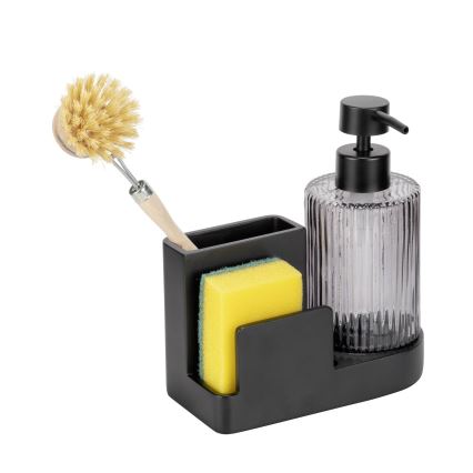 WENKO 54654100 - Organizator PINA 16x17 cm crna