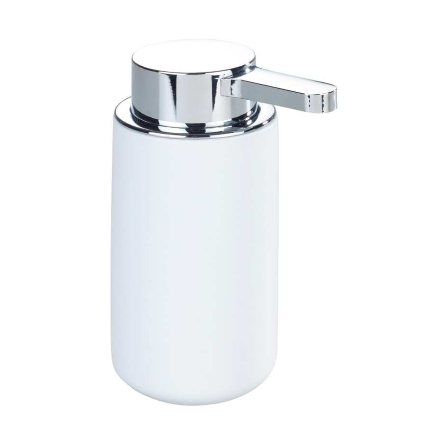 WENKO 54655100 - Dozator tekućeg sapuna WOYA 250 ml, bijeli/sjajni krom
