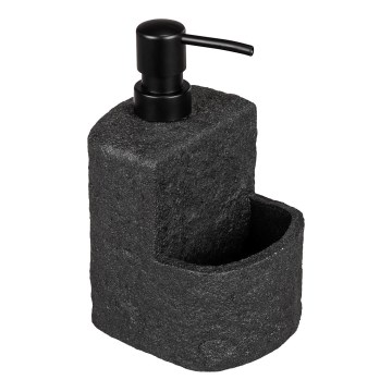 WENKO 54667100 - Dozator tekućeg sapuna FESTIVAL 10,5x18 cm crni