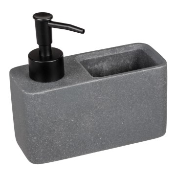 WENKO 54669100 - Dozator tekućeg sapuna RESA 14,5x14,3 cm siva/crna