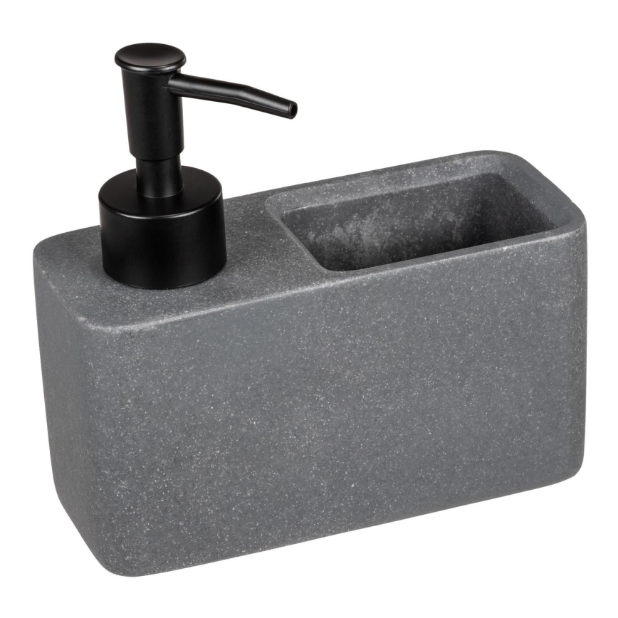 WENKO 54669100 - Dozator tekućeg sapuna RESA 14,5x14,3 cm siva/crna