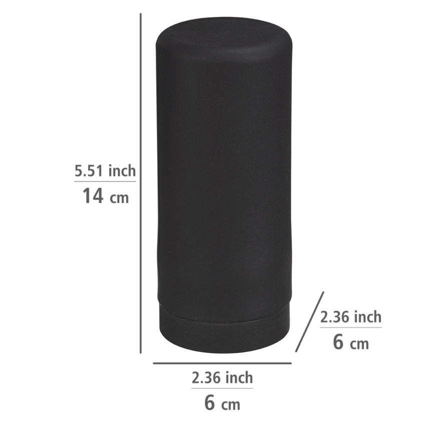 WENKO 54675100 - Dozator tekućeg sapuna EASY SQUEEZ-E 6x14 cm crni