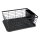 WENKO 54766100 - Ocjeđivač za posuđe BLACK OUTDOOR KITCHEN 36x30 cm crna/crna