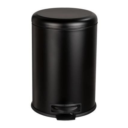 WENKO 54913100 - Koš za smeće LEMAN 25x38 cm crni
