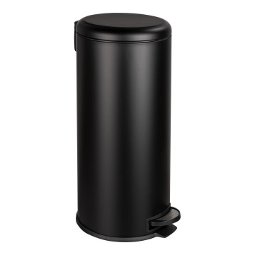 WENKO 54915100 - Koš LEMAN 30,5x64 cm crna