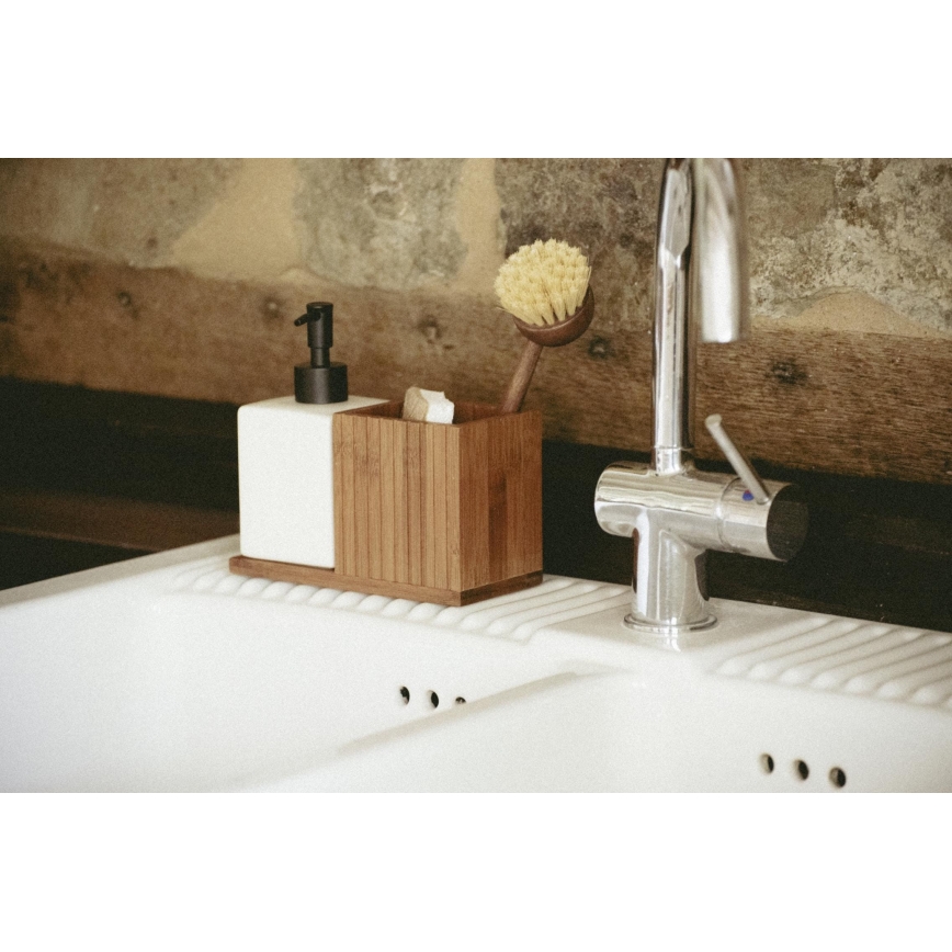 WENKO 54944100 - Dozator sapuna MERA 18,5x17 cm smeđi