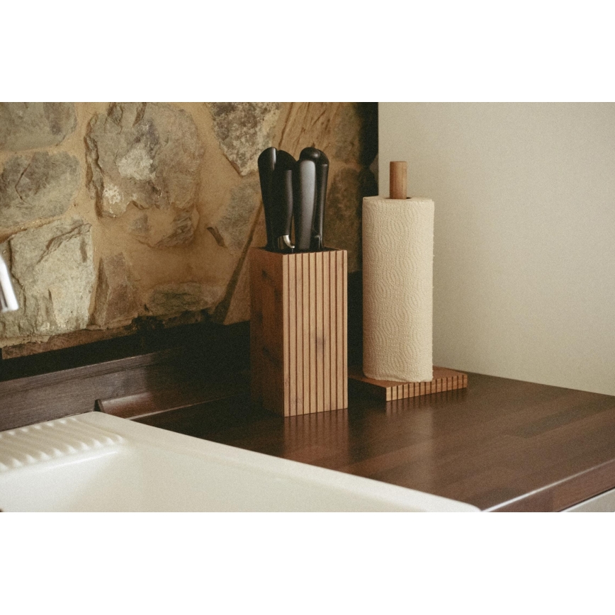 WENKO 54946100 - Držač za role MERA 15x33 cm smeđi