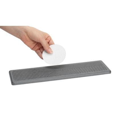 WENKO 54957100 - Podloga za kapanje DAMON 30x8 cm siva