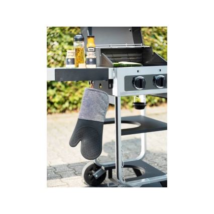 WENKO 55014100-Kukica BLACK OUTDOOR KITCHEN 30x6,5 cm crna