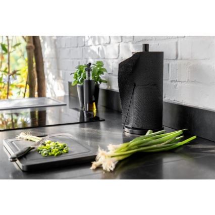 WENKO 55015100-Držač BLACK OUTDOOR KITCHEN 15x33 cm crni