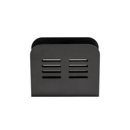 WENKO 55025100-Držač salveta BLACK OUTDOOR KITCHEN 15x12,5 cm crna