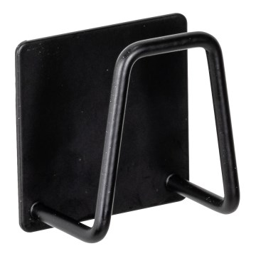 WENKO 55071100 - Držač BLACK OUTDOOR KITCHEN 5x5 cm inox/crna