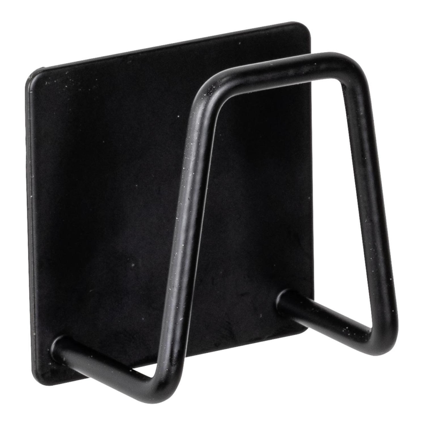 WENKO 55071100 - Držač BLACK OUTDOOR KITCHEN 5x5 cm inox/crna