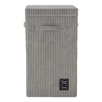 WENKO 62044100 - Koš za rublje CORA 33x58 cm sivi