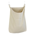 WENKO 62107100 - Koš za rublje CANGURO 52x81 cm bež/srebrna