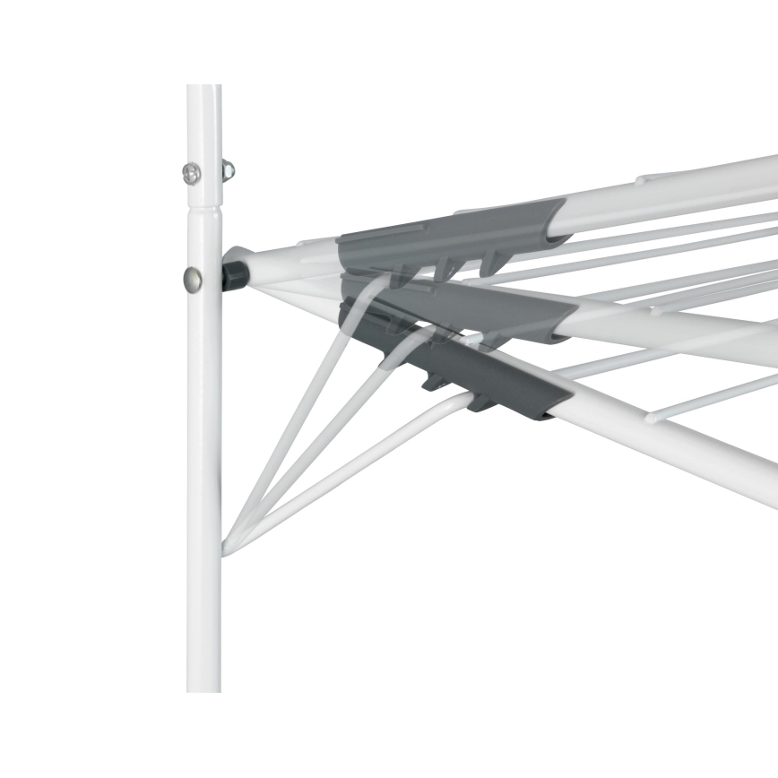 WENKO 63010800 - Sušilo za rublje 51x142 cm bijelo/sivo