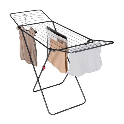 WENKO 63015100 - Sušilo za rublje CHAMPION 170x98 cm crno