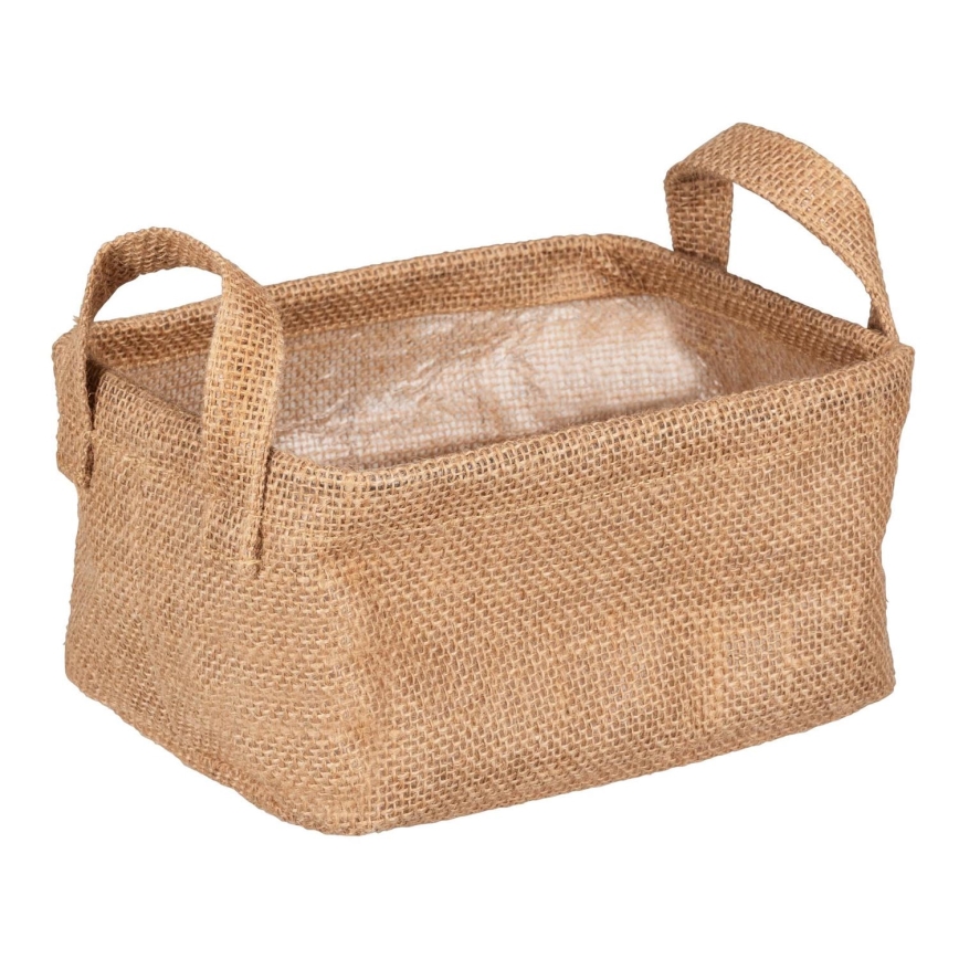 WENKO 64470100 - Koš JUNA 20x15 cm smeđi