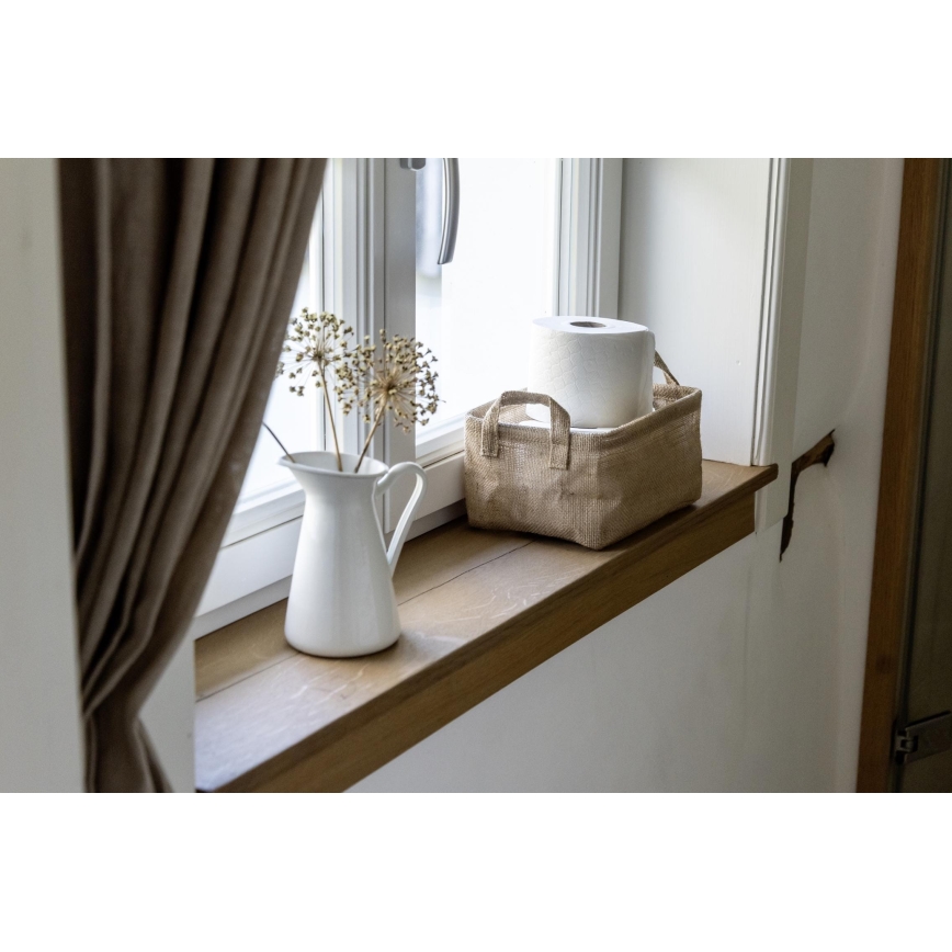 WENKO 64470100 - Koš JUNA 20x15 cm smeđi