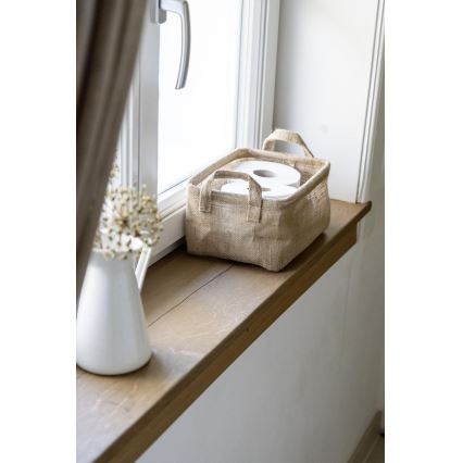 WENKO 64470100 - Koš JUNA 20x15 cm smeđi