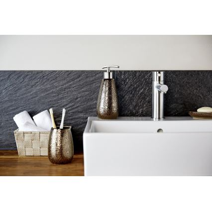 WENKO 69109800 - Kupaonski set MARRAKESH 12,5x41 cm smeđi