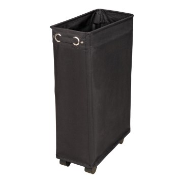 WENKO 69737800 - Koš za rublje CORNO 18,5x60 cm crna