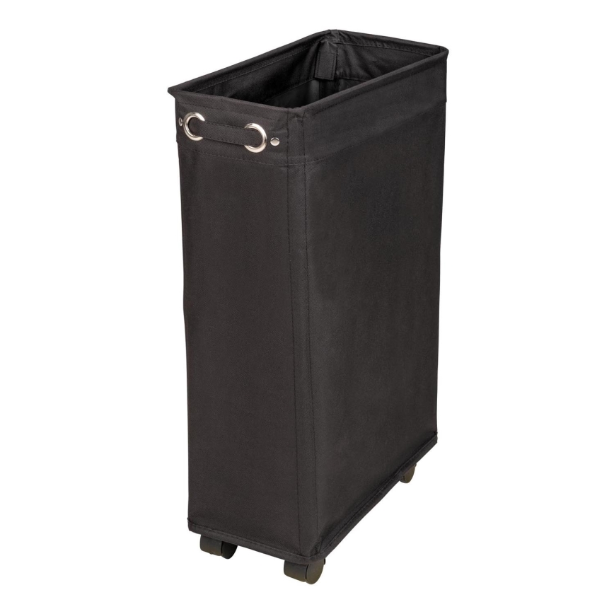 WENKO 69737800 - Koš za rublje CORNO 18,5x60 cm crna