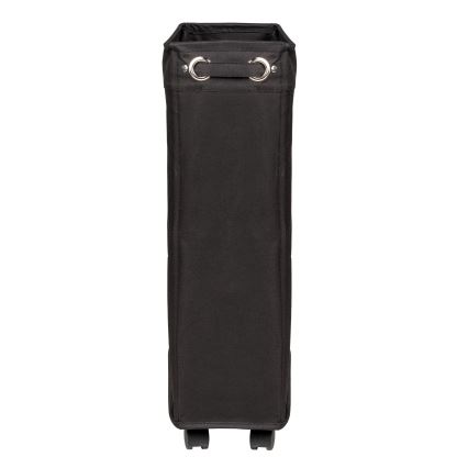 WENKO 69737800 - Koš za rublje CORNO 18,5x60 cm crna