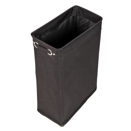 WENKO 69737800 - Koš za rublje CORNO 18,5x60 cm crna