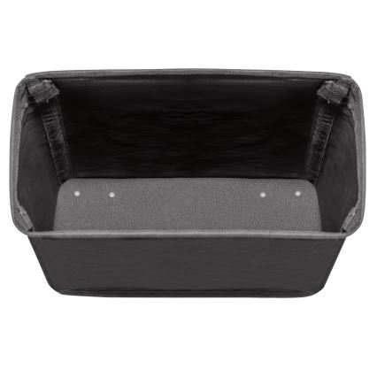 WENKO 69737800 - Koš za rublje CORNO 18,5x60 cm crna