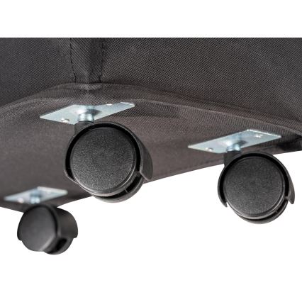 WENKO 69737800 - Koš za rublje CORNO 18,5x60 cm crna