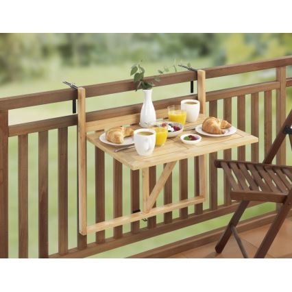 WENKO 69806800 - Stol WAIKIKI 64x65 cm bijela/smeđa