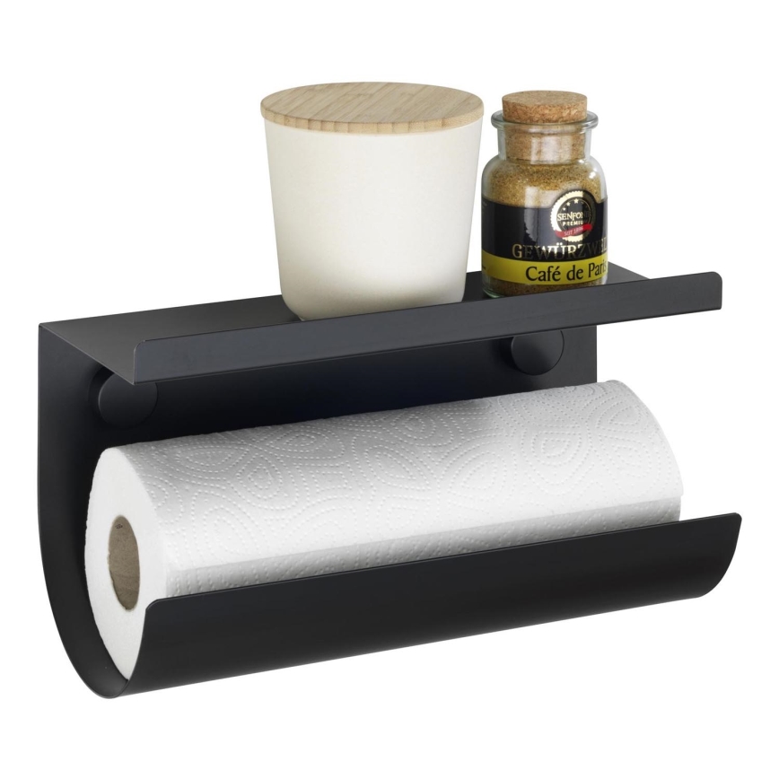 WENKO 71144800 - Držač role JET 30x15 cm crni