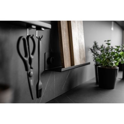 WENKO 71146800 - Začinske posude JET 40 x 7,5 cm, crne