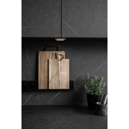 WENKO 71146800 - Začinske posude JET 40 x 7,5 cm, crne