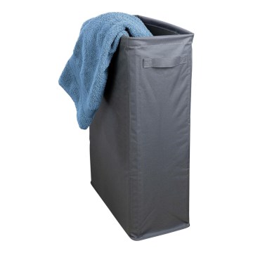 WENKO 71299800 - Koš za rublje SLIM 20x60 cm antracit