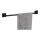 WENKO 71445800 - Vješalica za ručnike VACUUM-LOC QUADRO ED 60,5x6 cm crna